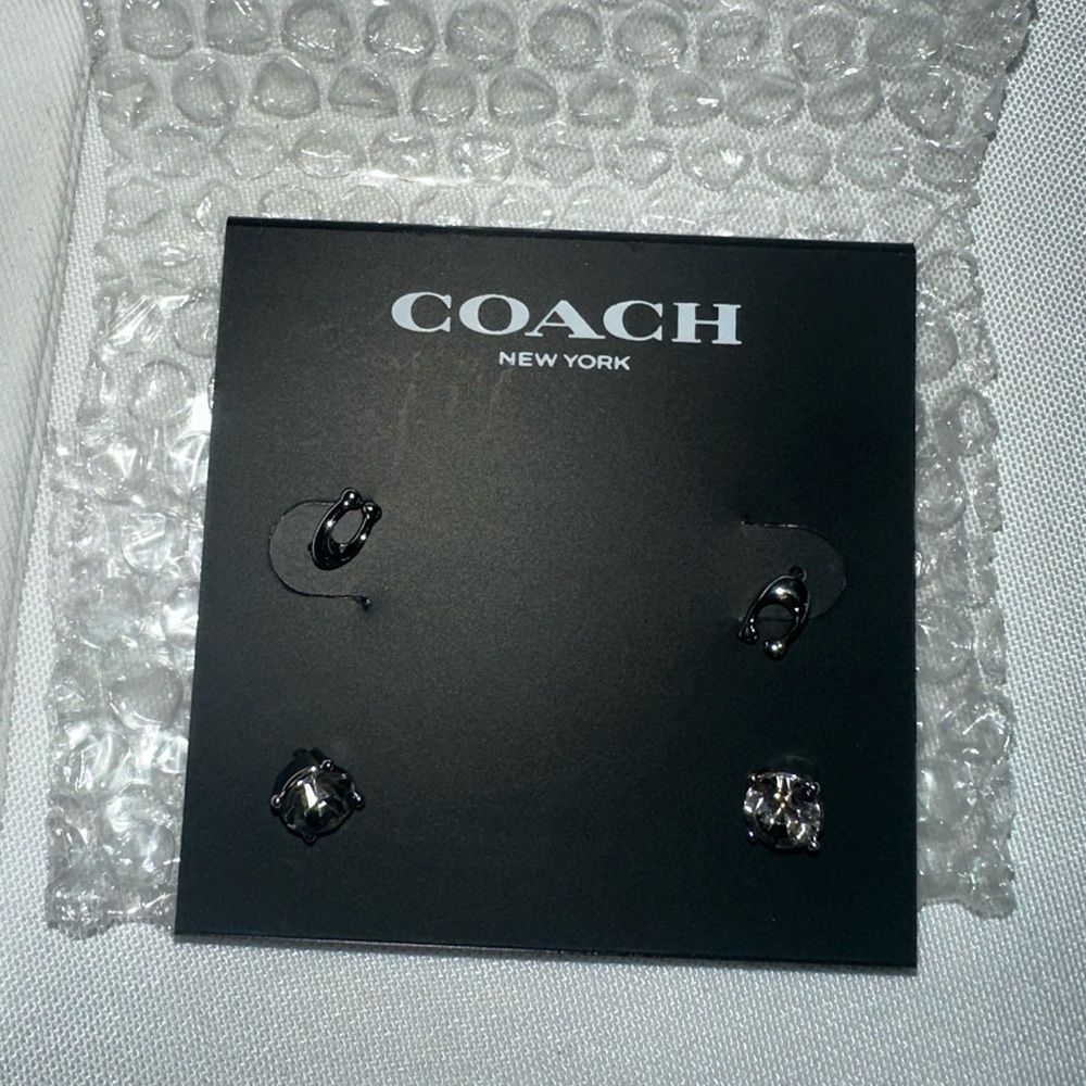 Coach earrings